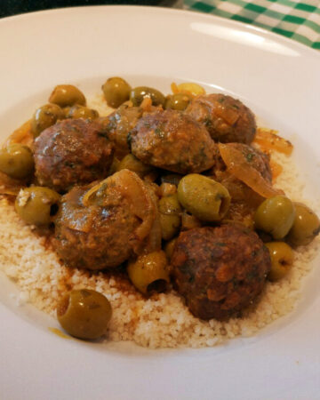 Vegan Meatballs In Lemon-Olive Sauce recipe