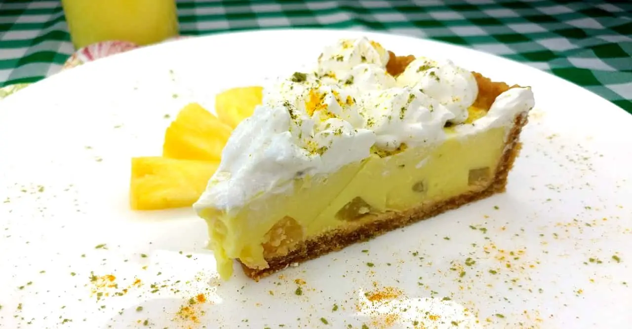 vegan pineapple pie gluten-free recipe