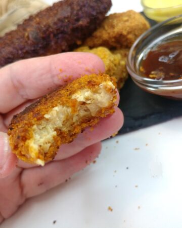 Tempeh Nuggets Gluten-Free Baked