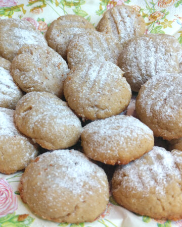 Tahini Amaranth Almond Cookies - Vegan and Gluten-free recipe
