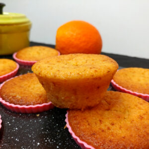 vegan orange juice and almond muffins recipe