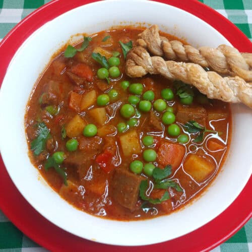 Food and Story vegan goulash soup