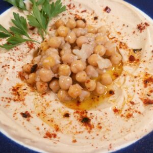 easy recipe restaurant Hummus