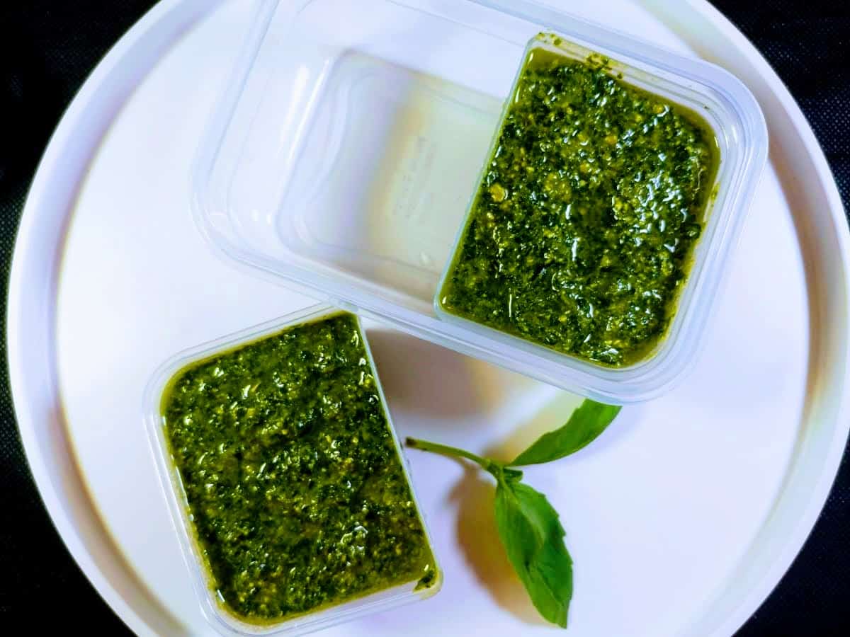 homemade fresh pesto recipe