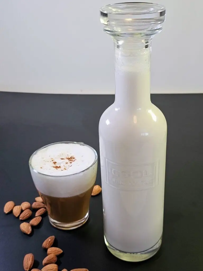 Homemade Frothy Almond Milk Like a Barista Pro Easy Recipe