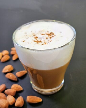 Make at home a froth almond milk just like a Barista pro.
