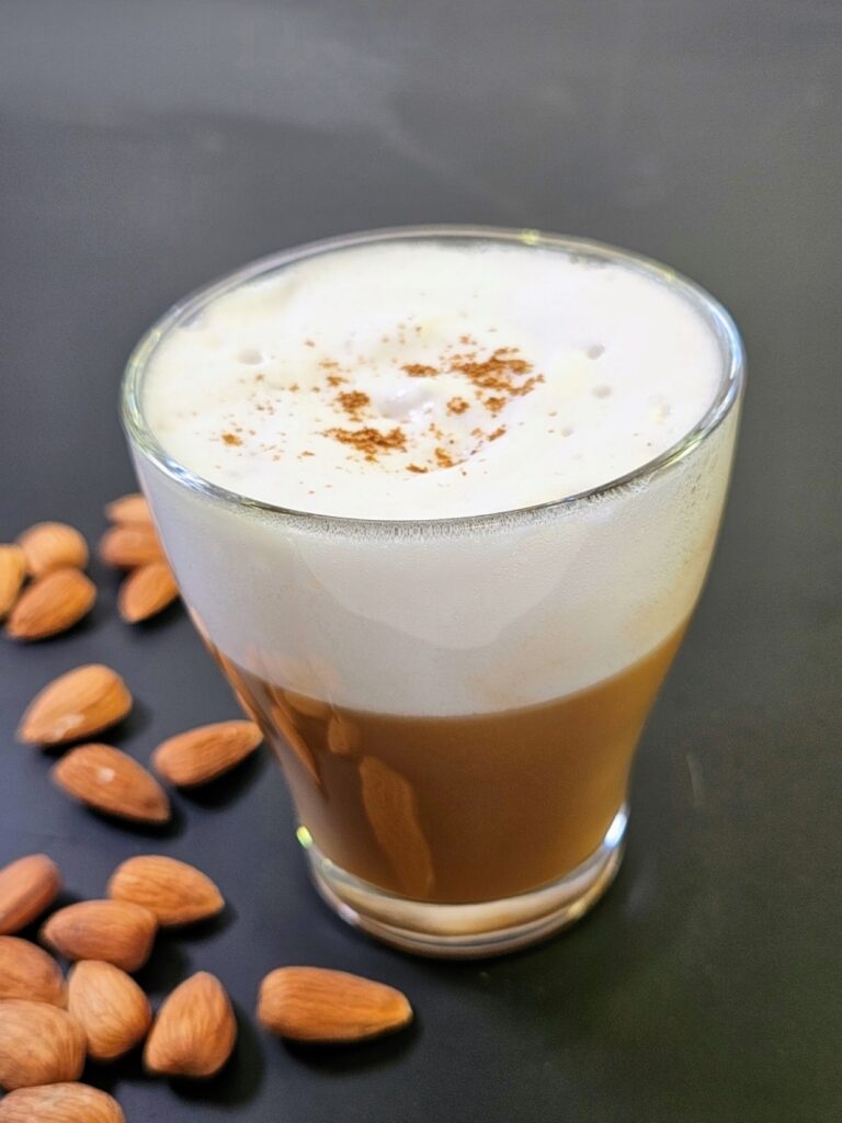 Make at home a froth almond milk just like a Barista pro.