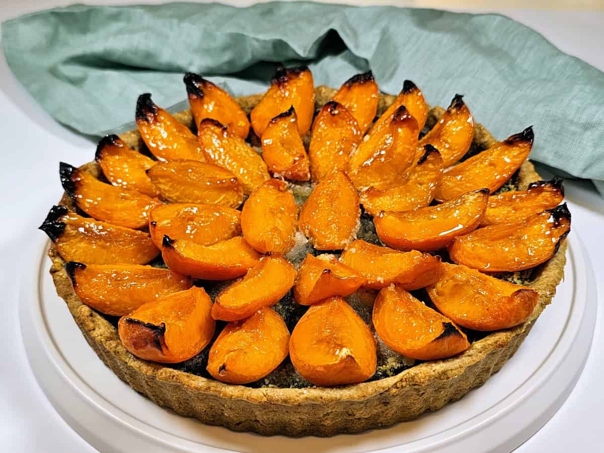 Vegan Apricot Pistachio Tart Recipe