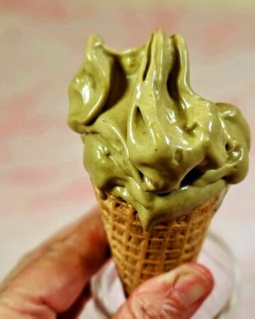 Vegan pistachio Ice Cream Ninja Creamy Recipe