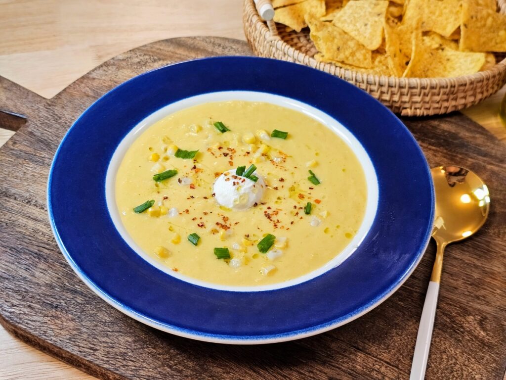 Rich Creamy Corn Soup Recipe with bold twists